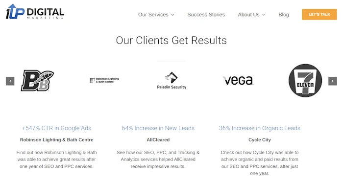 Top 10 1UP Digital Marketing Alternatives  Competitors 2025