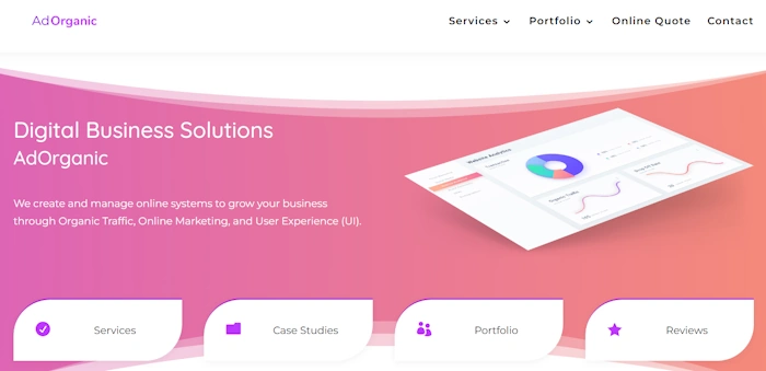 Top 10 AdOrganic Web Design Alternatives  Competitors 2025