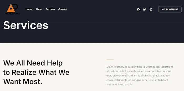 AnchorPoint Ads