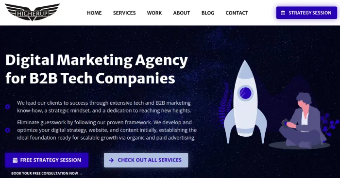 Top 10 HigherUp Digital Alternatives  Competitors in 2025