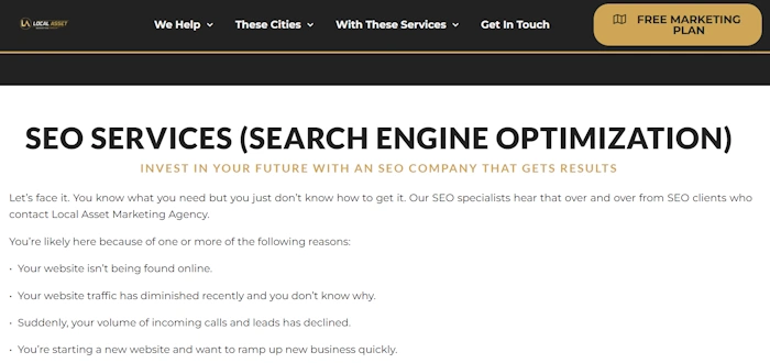Local Asset Marketing Group