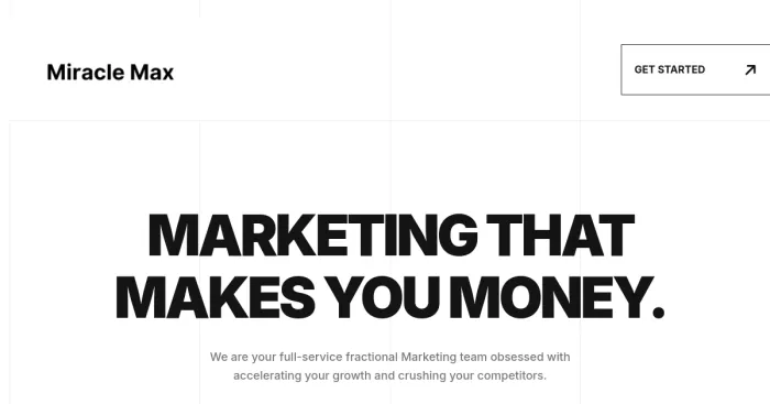 Miracle Max Marketing