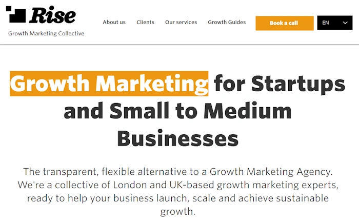 Top 10 Rise  Growth Marketing Collective Alternatives 2025