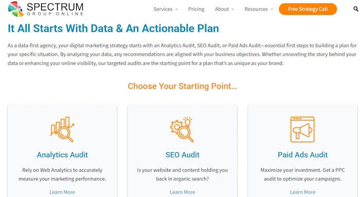 Spectrum Group Online