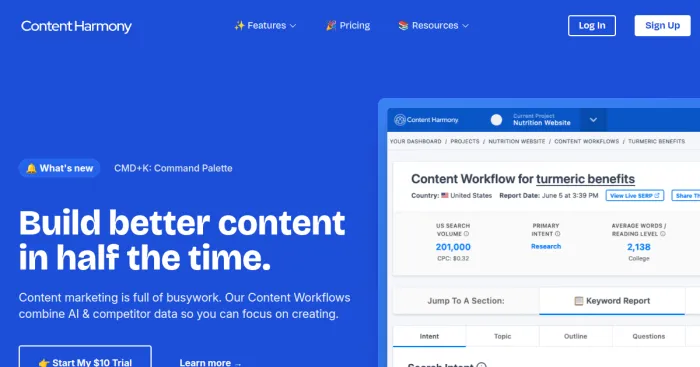 Content Harmony