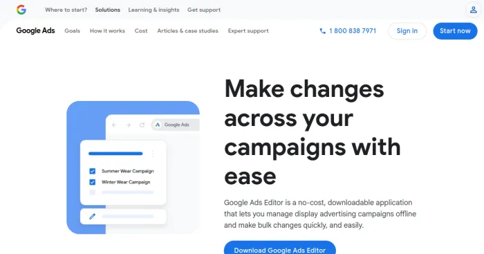 Google Ads Editor