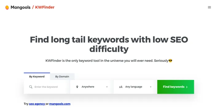 Mangools (KWFinder)