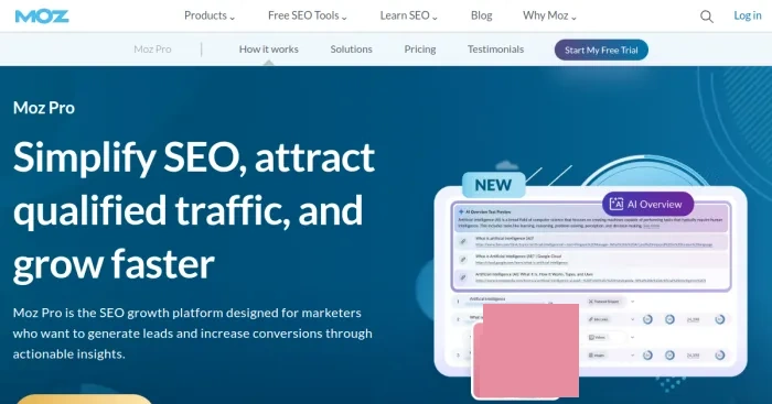 Moz Pro
