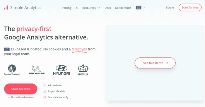 Simple Analytics