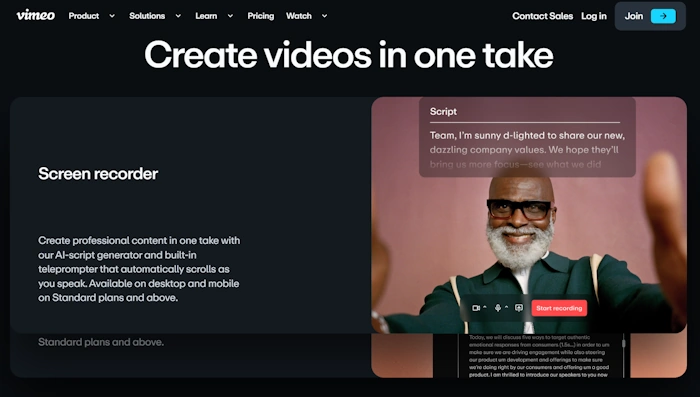Vimeo Record