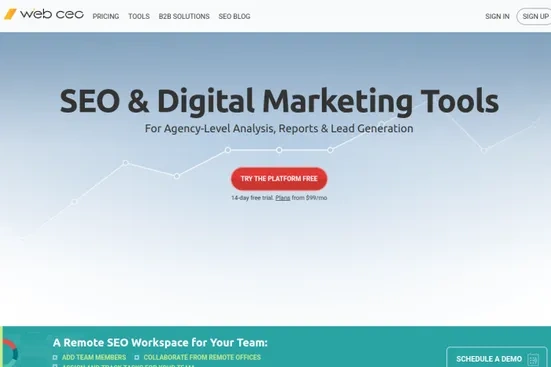 Top 10 WebCEO Alternatives  Competitors in 2025