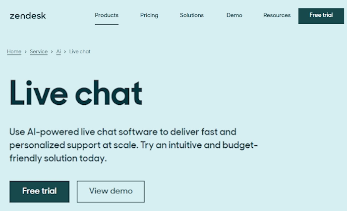 Zendesk Chat