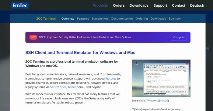 ZOC Terminal