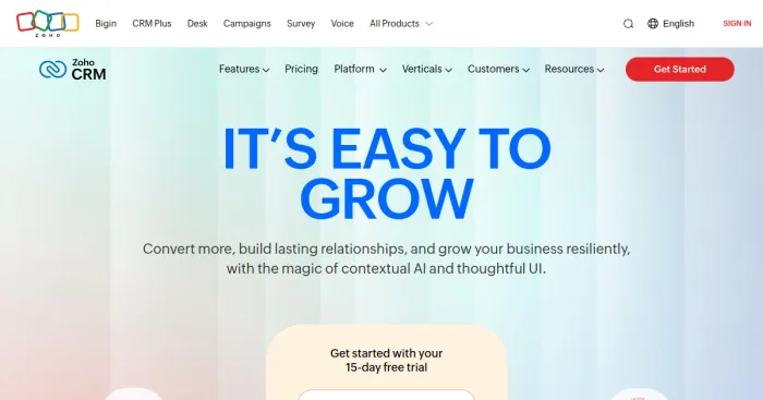 Zoho CRM