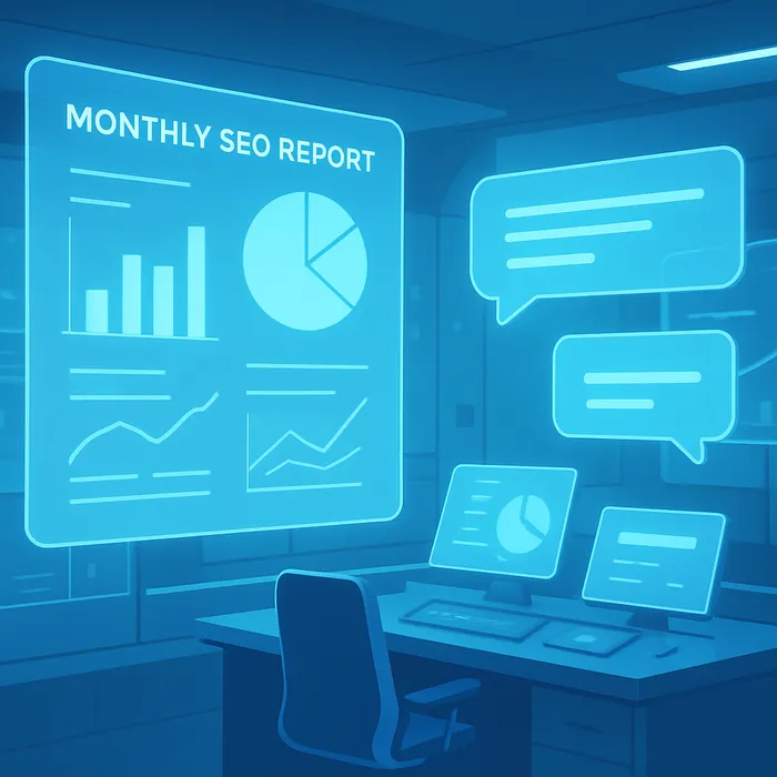 Slack support and monthly SEO performance reporting from Allentown SEO company
