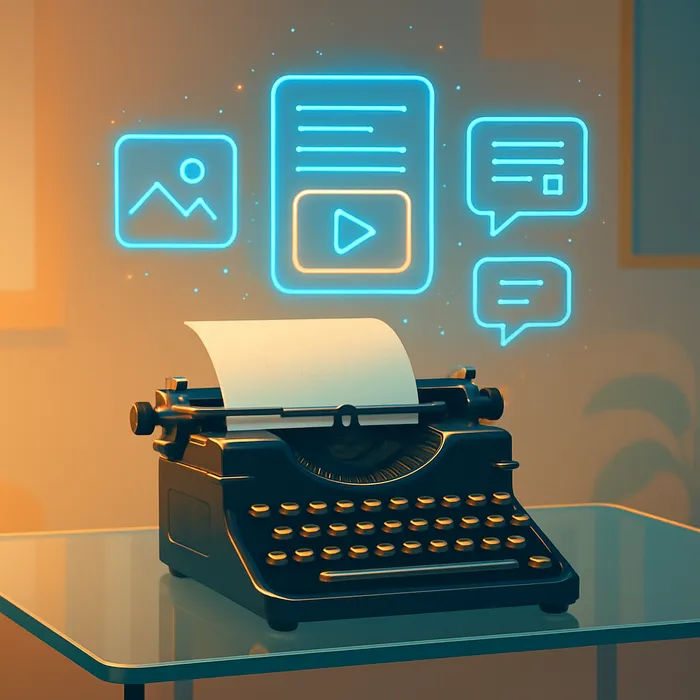 SEO content writing process showing articles and brand style