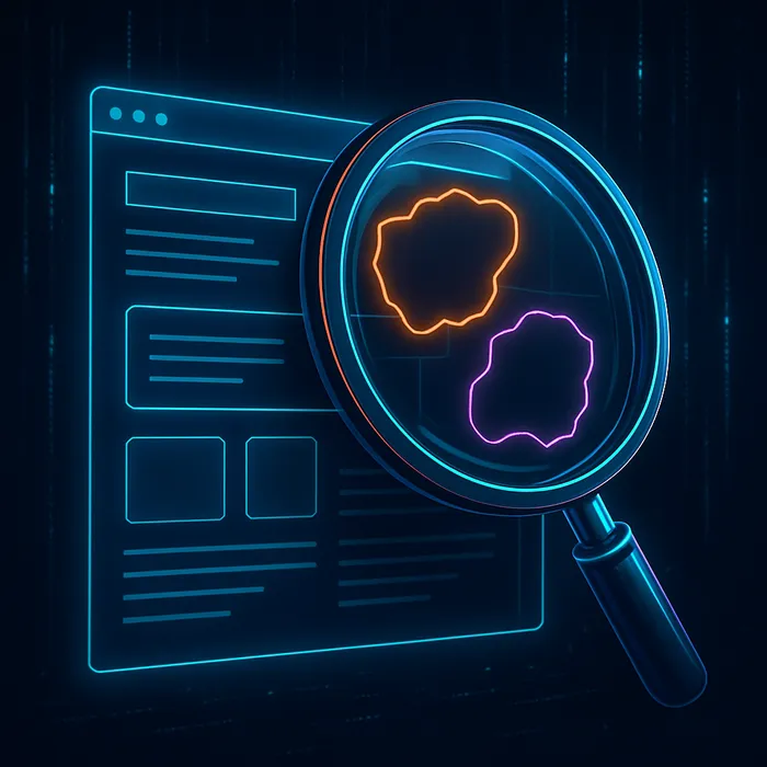 Content audit comparing current blog to competitors