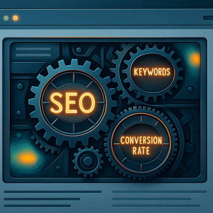 On page SEO checklist shown on computer screen