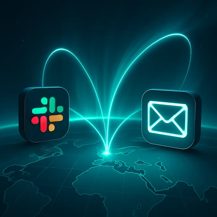 Slack conversation between clients and SEO team