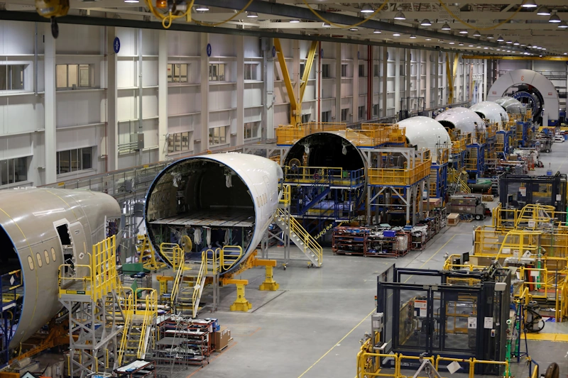 Detailed aviation market analysis with competitor charts