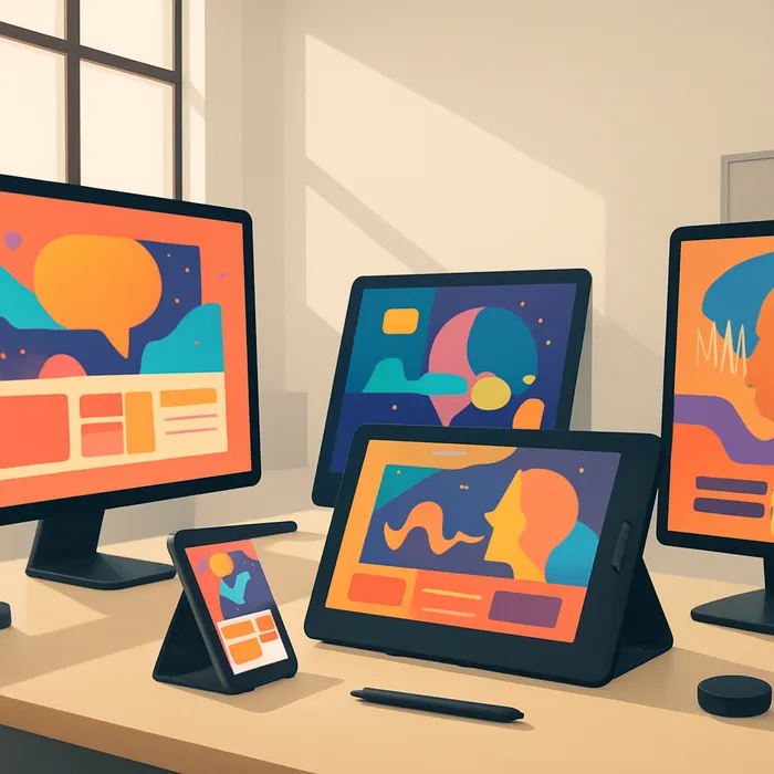 Content creation with original images and brand voice alignment