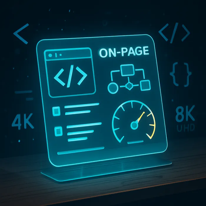 On-page SEO optimization process
