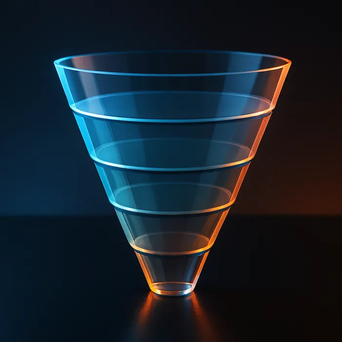 Content funnel and buyer education visuals