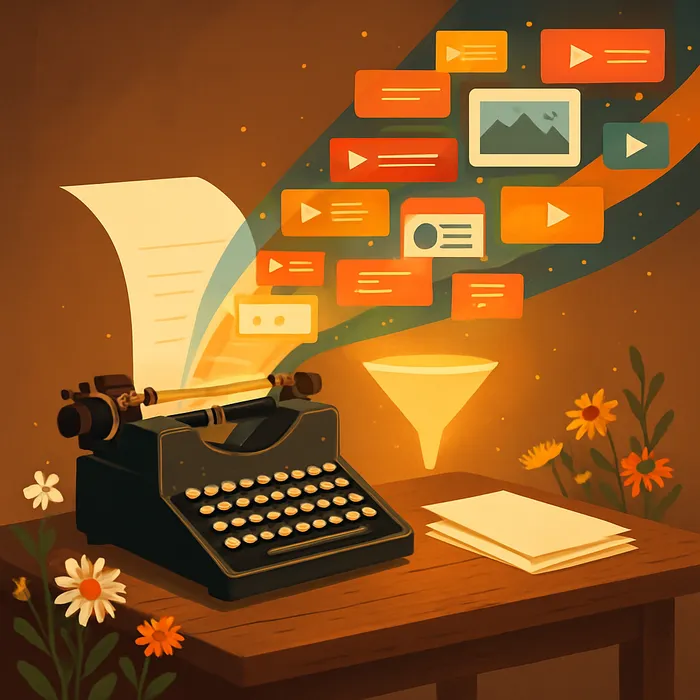 Professional content writing desk