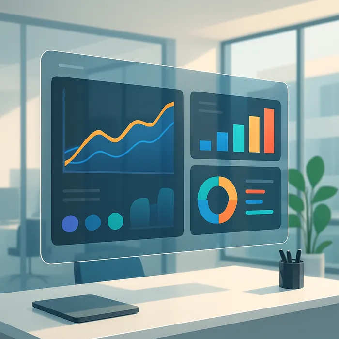 Monthly reporting and performance monitoring dashboard