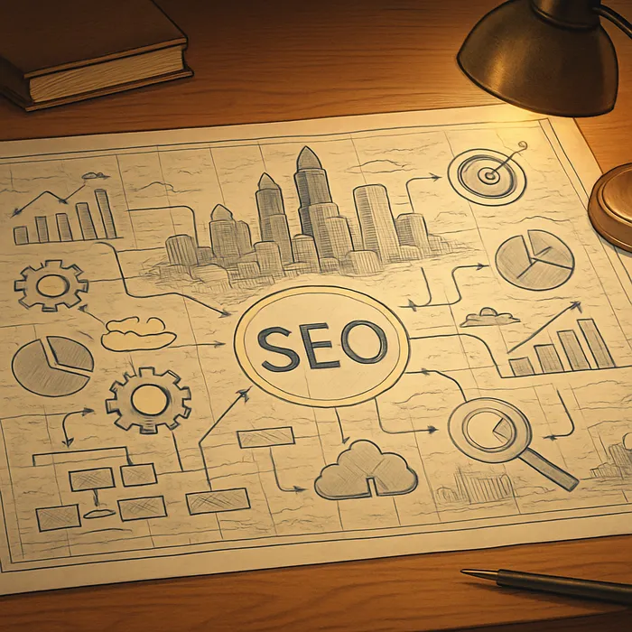 SEO strategy planning session with marketing team in Charlotte