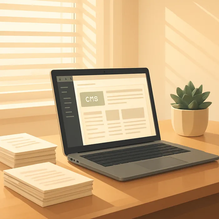 Content publishing and CMS update