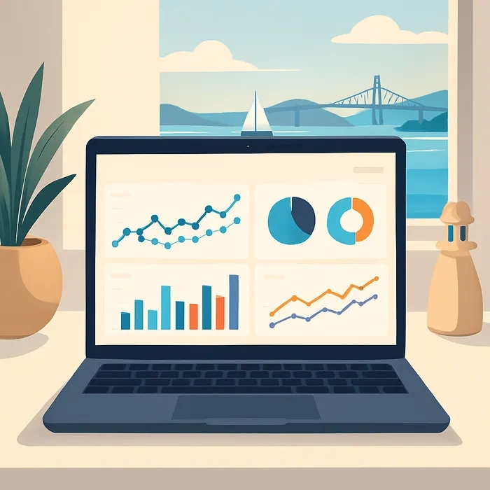 Monthly SEO reporting and performance dashboard