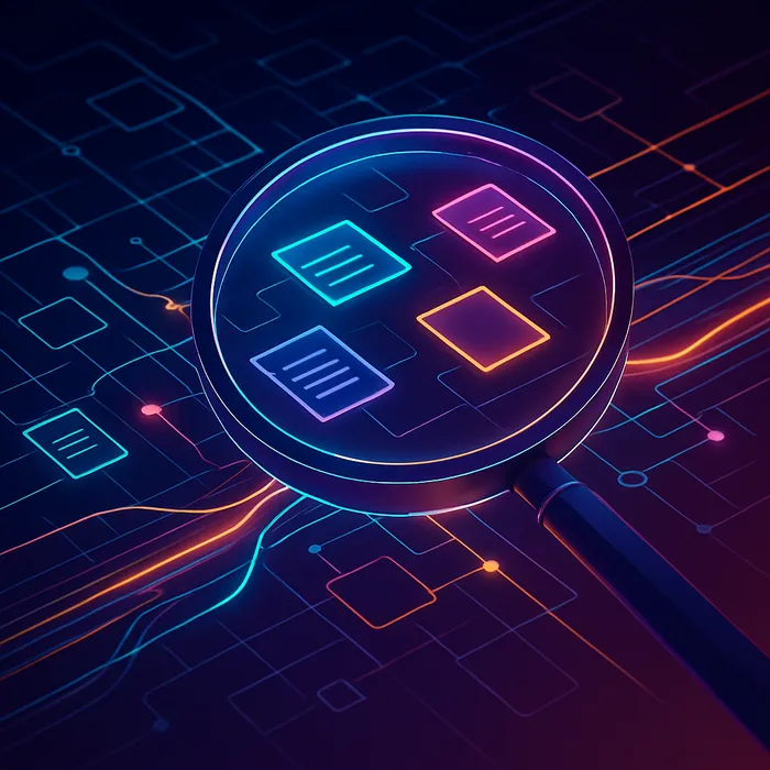 Content audit and analysis showing gaps and competitor insights