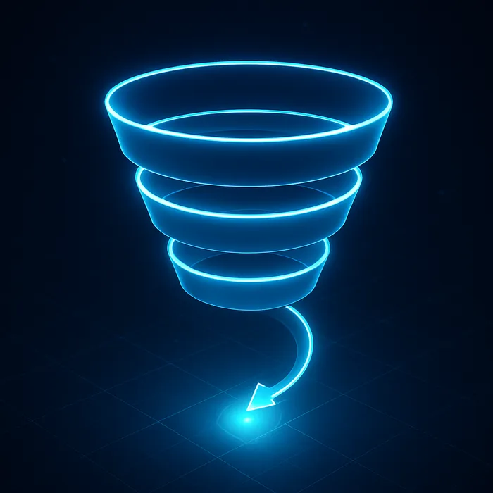 Content Funnel Illustration