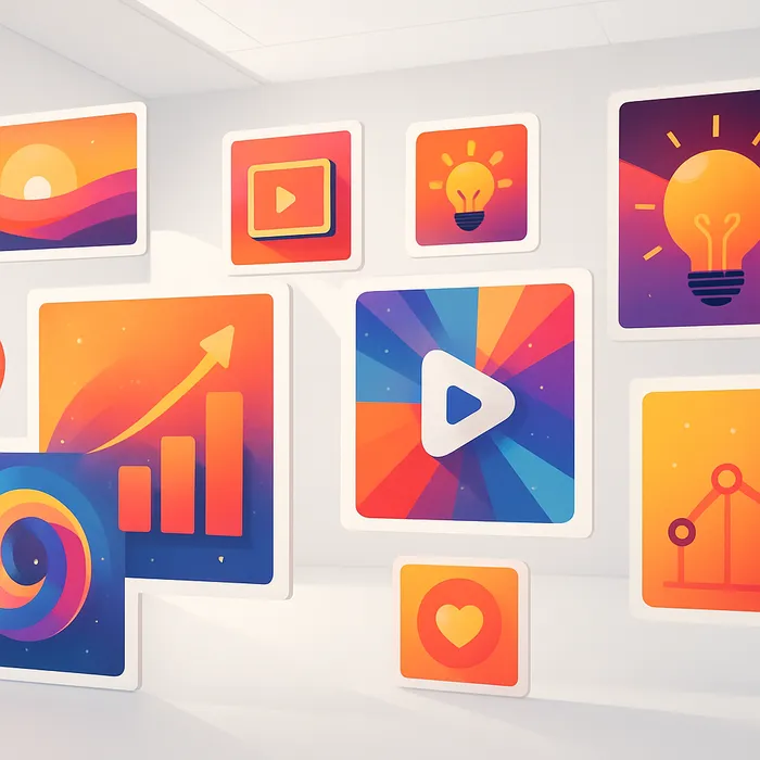 Creating original images for SEO content