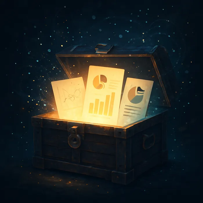 Content audit report on tablet