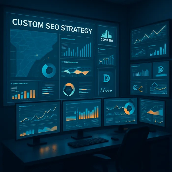 Detailed SEO service planning chart