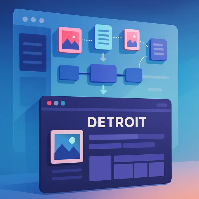 Content publishing on CMS platform