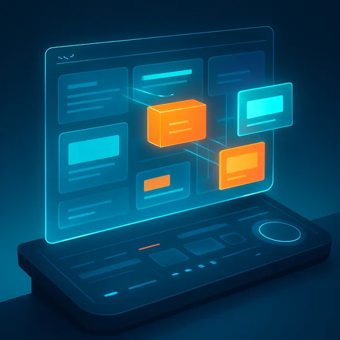 CMS content publishing interface