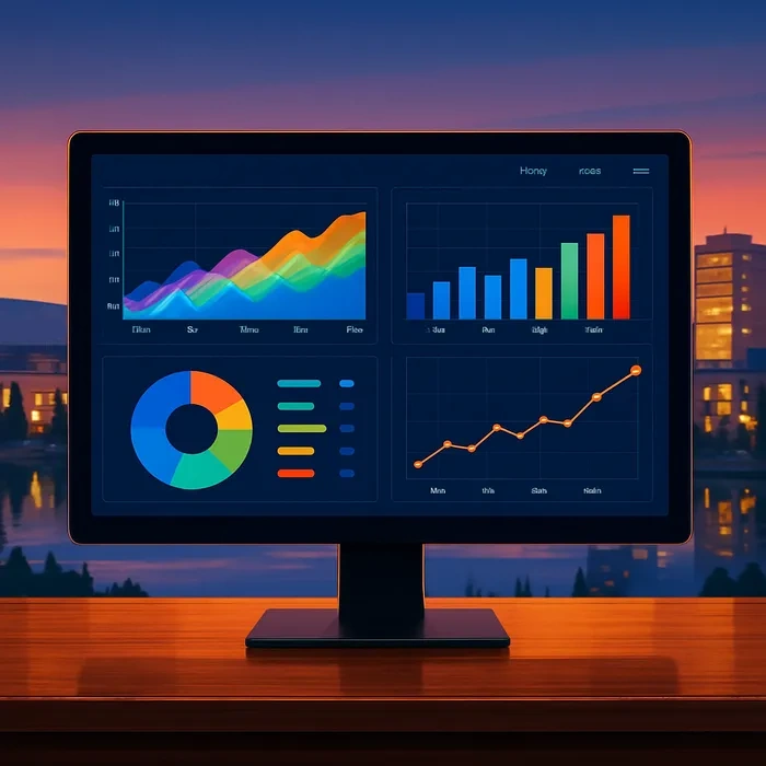 Monthly SEO performance report for Fairbanks SEO firm