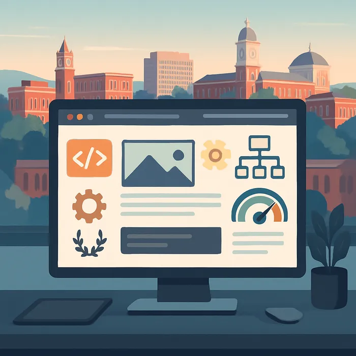 On page SEO technical workflow for Fayetteville SEO agency clients