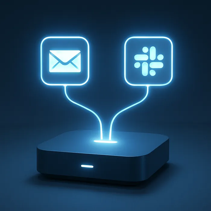 Slack support interaction with AtOnce team