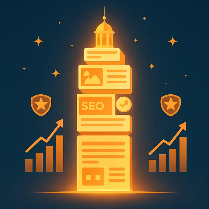 Conversion Rate Focused SEO Illustration