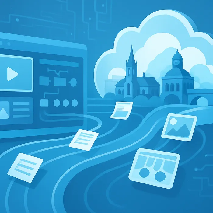 SEO Content Publishing Concept