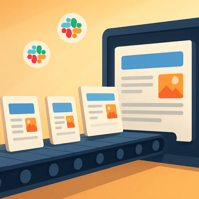 CMS Content Publishing and Slack Support