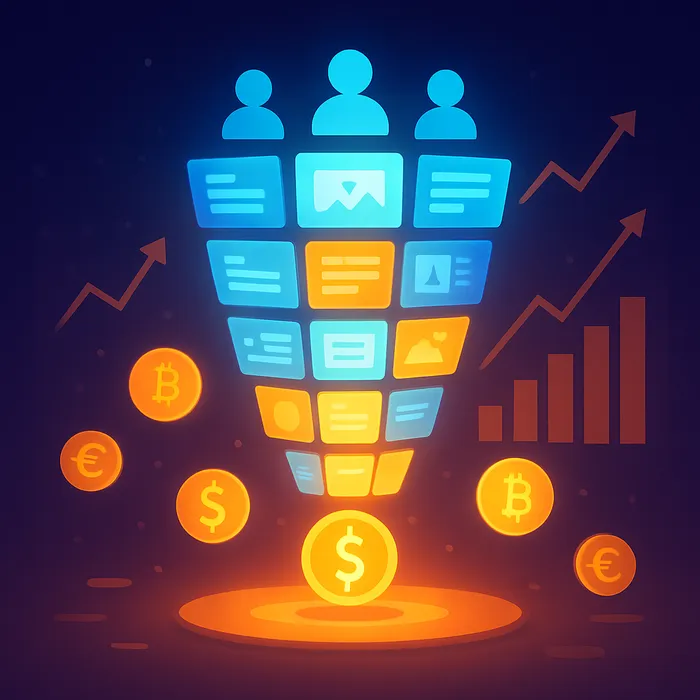 conversion focused SEO blog post illustration