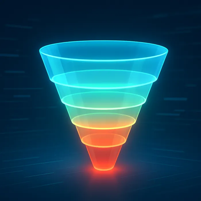 Full content funnel strategy for qualified leads