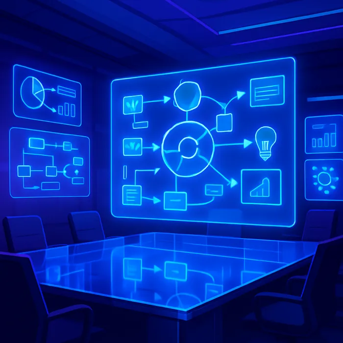 A detailed SEO strategy plan on a computer screen