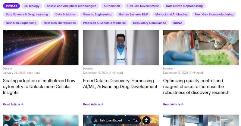 Content audit highlights for MedTech blog
