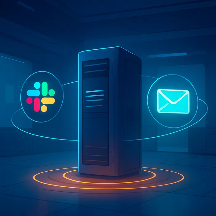 Slack support conversation for SEO agency